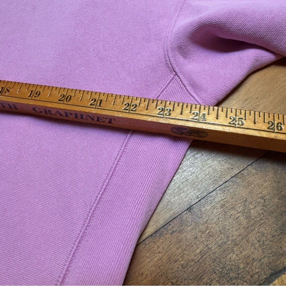 Vintage Champion Reverse Weave Pink Spellout Sweatshirt Size XLarge - Picture 9 of 10